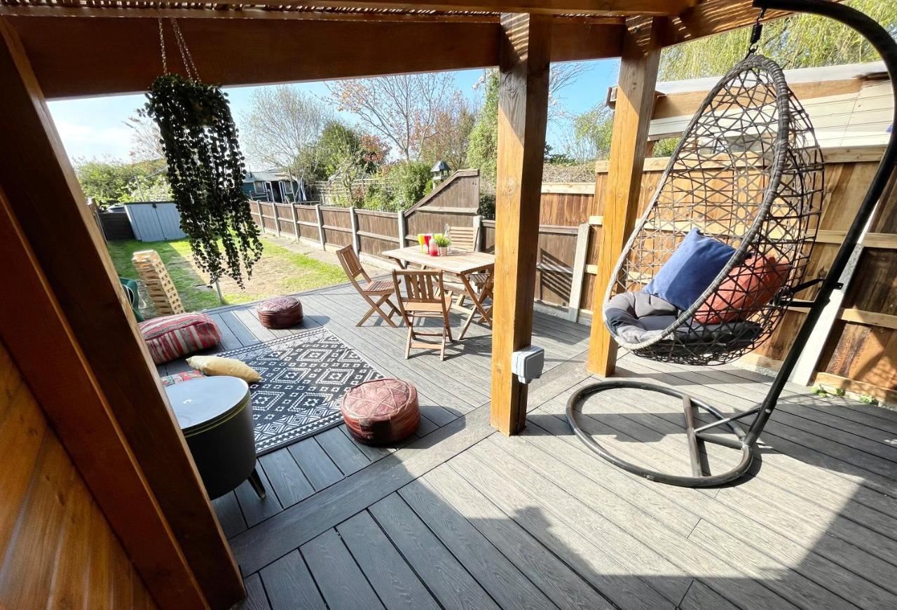 Coastal Terrace Dogs Welcome Optional Hot Tub Villa Sea Palling Exterior foto